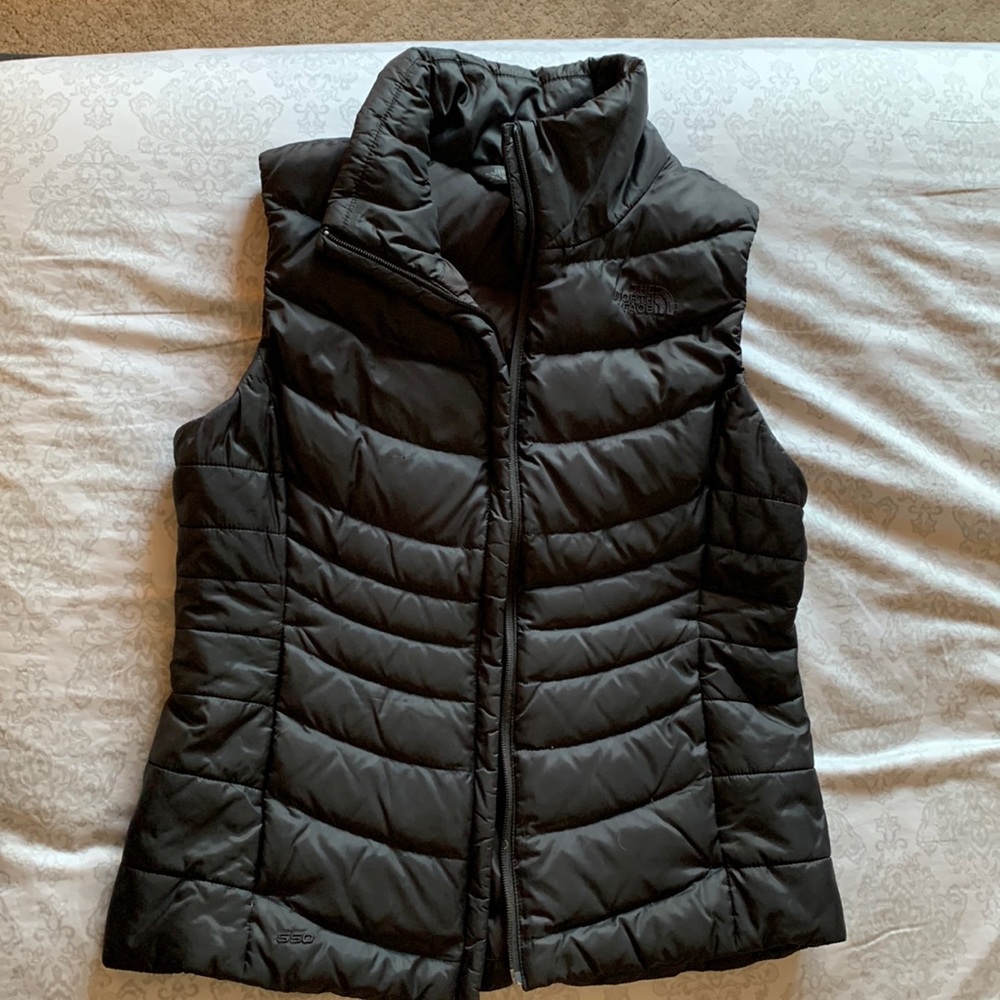 North Face vest with down